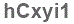 The text to enter in the texbox below is: hCxyi1