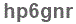 The text to enter in the texbox below is: hp6gnr