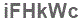 The text to enter in the texbox below is: iFHkWc