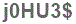 The text to enter in the texbox below is: j0HU3$