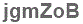 The text to enter in the texbox below is: jgmZoB