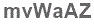 The text to enter in the texbox below is: mvWaAZ
