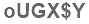 The text to enter in the texbox below is: oUGX$Y
