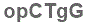 The text to enter in the texbox below is: opCTgG
