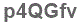 The text to enter in the texbox below is: p4QGfv