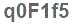 The text to enter in the texbox below is: q0F1f5