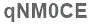 The text to enter in the texbox below is: qNM0CE