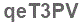 The text to enter in the texbox below is: qeT3PV