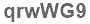The text to enter in the texbox below is: qrwWG9