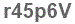 The text to enter in the texbox below is: r45p6V