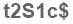 The text to enter in the texbox below is: t2S1c$