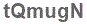The text to enter in the texbox below is: tQmugN