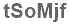 The text to enter in the texbox below is: tSoMjf