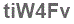 The text to enter in the texbox below is: tiW4Fv