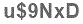 The text to enter in the texbox below is: u$9NxD
