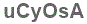The text to enter in the texbox below is: uCyOsA