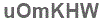 The text to enter in the texbox below is: uOmKHW