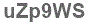 The text to enter in the texbox below is: uZp9WS