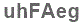 The text to enter in the texbox below is: uhFAeg