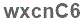 The text to enter in the texbox below is: wxcnC6