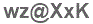 The text to enter in the texbox below is: wz@XxK