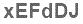 The text to enter in the texbox below is: xEFdDJ