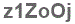 The text to enter in the texbox below is: z1ZoOj