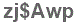 The text to enter in the texbox below is: zj$Awp