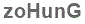 The text to enter in the texbox below is: zoHunG