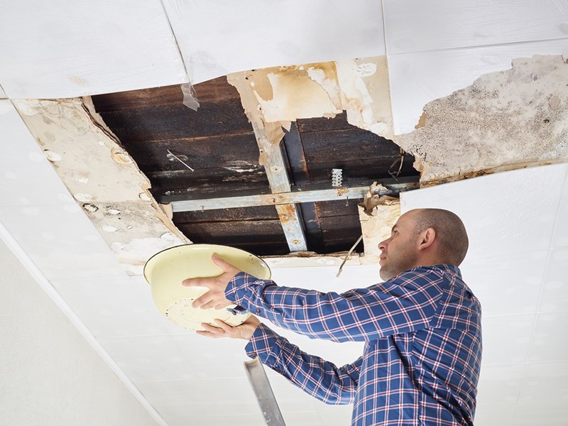 How To Repair Ceiling Water Damage Without Breaking Your Back