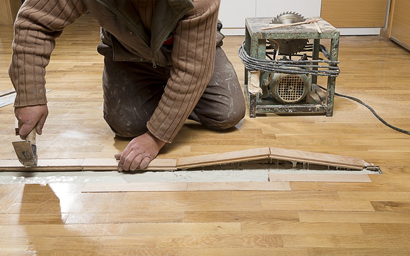 Repair My Wood Floor After A Flood, How To Clean Water Damaged Hardwood Floors